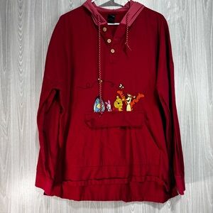 Disney Winnie the Pooh Oh Bother‎ Hoodie BoxLunch Exclusive Size M Embroidered